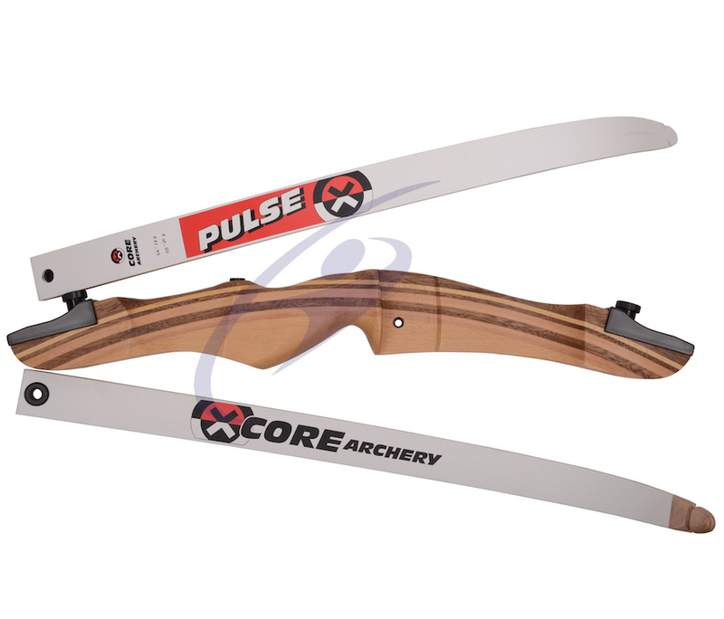 Core Wooden Recurve Takedown Bow 48" to 70" Clickers Archery