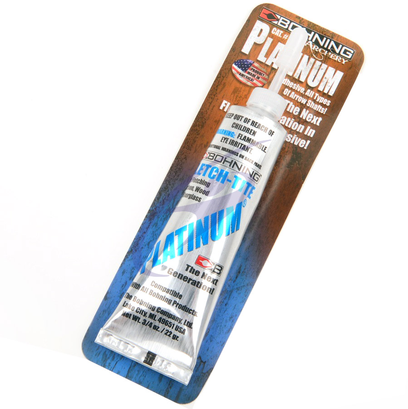 Bohning FletchTite Platinum Adhesive Glue Clickers Archery